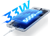 Realme-C53 Versão Global smartphone with 5000mAh battery and 33W fast charging.