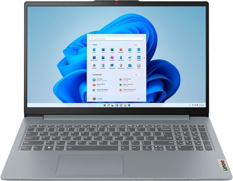 Notebook Lenovo IdeaPad Slim 3 15AMN8 R5 7520U/8GB/256GB SSD/15.6" FHD/W11 (82XQ00EBUS)