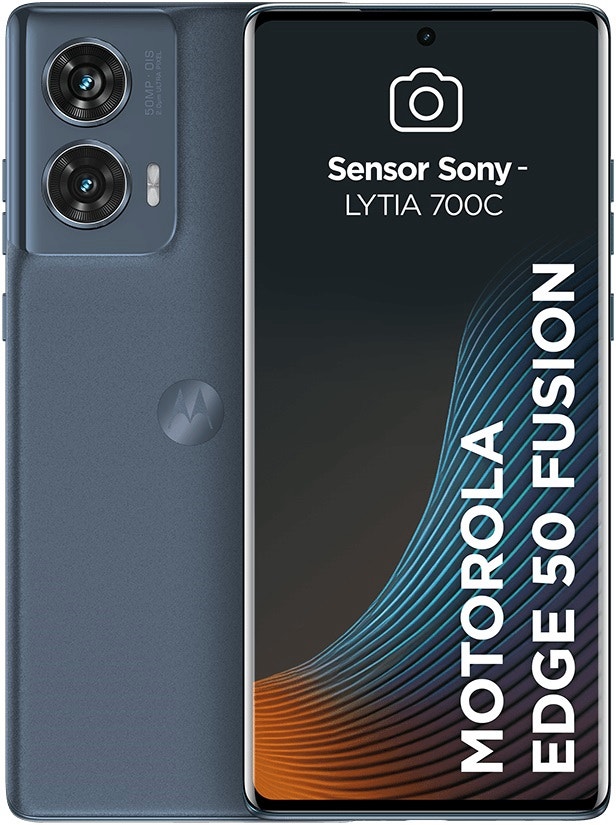 Smartphone Motorola edge 50 Fusion XT2429-1 Dual Sim 5G 6.55" 8GB/256GB Verde-azulado
