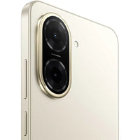 Smartphone Xiaomi Redmi A5 with dual camera close-up.