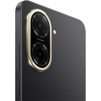 Smartphone Xiaomi Redmi A5 with dual cameras and sleek design.