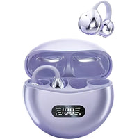 Bluetooth FreeClips open ear headphones in sleek design and modern charging case.