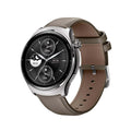 Smartwatch Mibro Lite 3 Pro with AMOLED HD display, metal body, and brown strap.