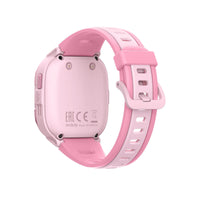 Mibro Kids P6 smartwatch in pink with all-day safety, video calls, long battery life, waterproof design, and sports modes.