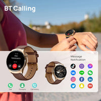 Smartwatch Mibro Lite 3 Pro with AMOLED display, Bluetooth calling, and GPS integration.