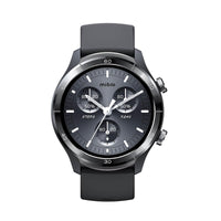 Mibro A3 smartwatch with HD display, GPS, BT calling, and fitness tracking.
